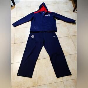 Nike New England Patriots On Field NFL Apparel & USA Sweatpants XL